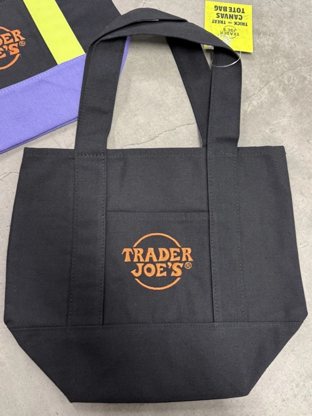 Black Mini Tote Bag – Trader Joe’s Limited Edition – NWT